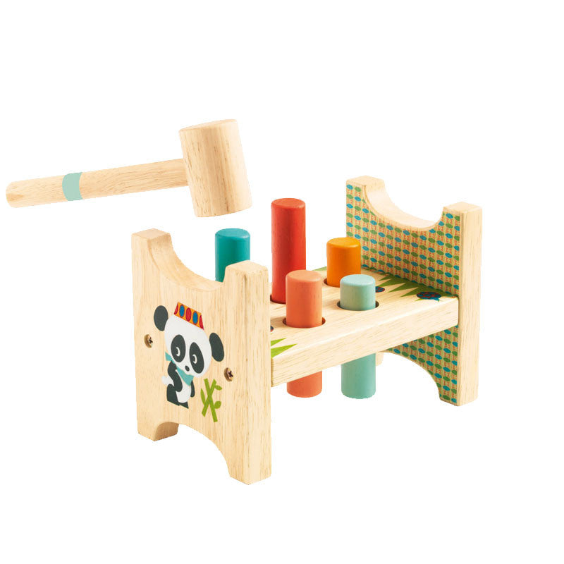 Djeco hammerbræt i træ, Junzo