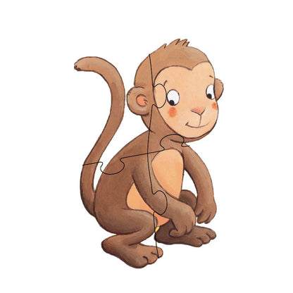 Djeco Puzzle, Marmoset and His Friends