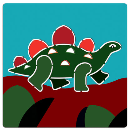 Djeco Drawing Templates, Dino