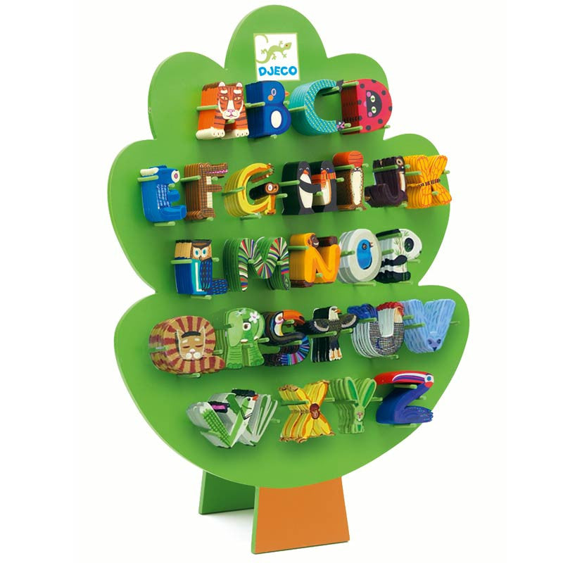 Djeco dyrebogstaver A-Z