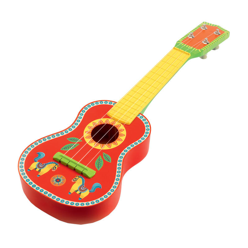Djeco guitar i træ - musikinstrument