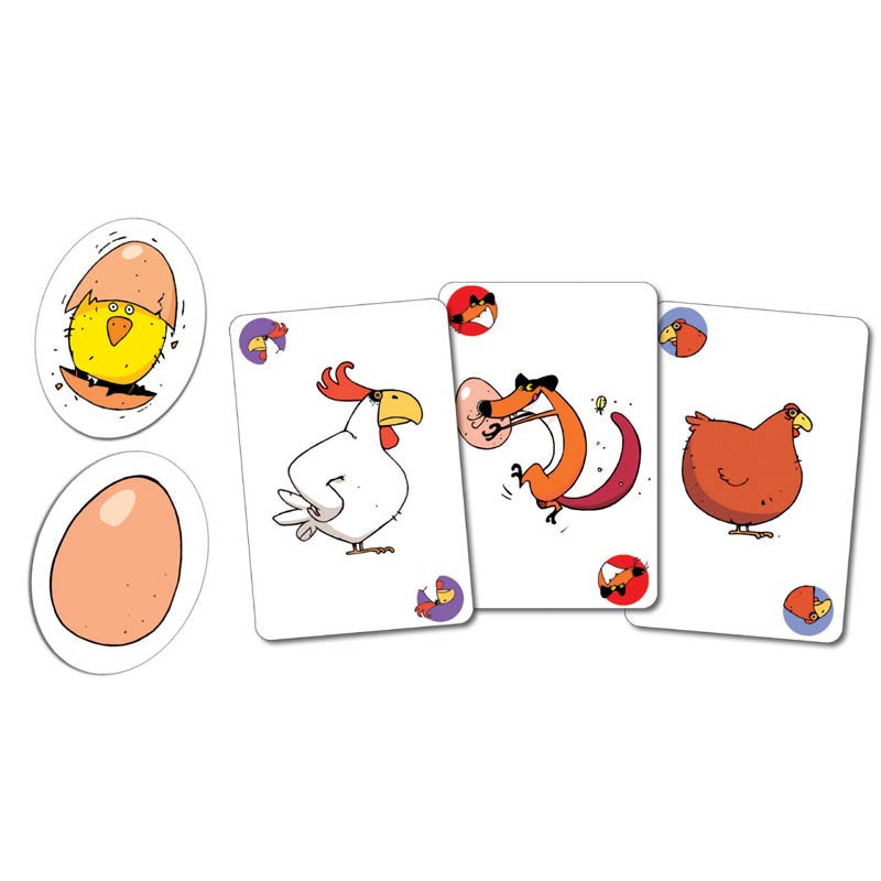 Djeco kortspil, Piou piou