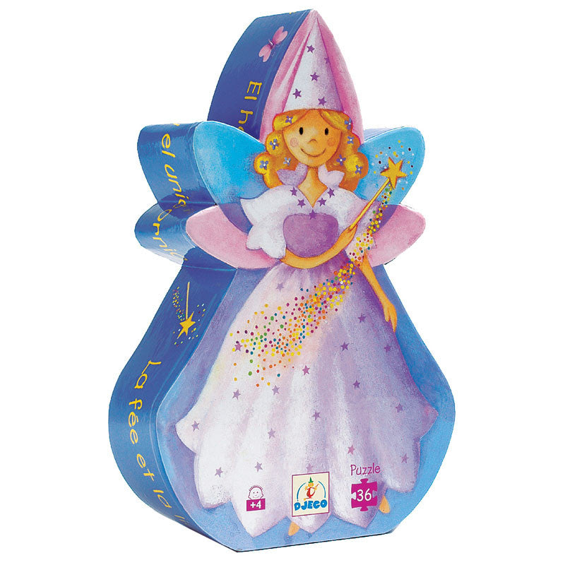 Djeco silhuetpuslespil, fe - 36 brikker