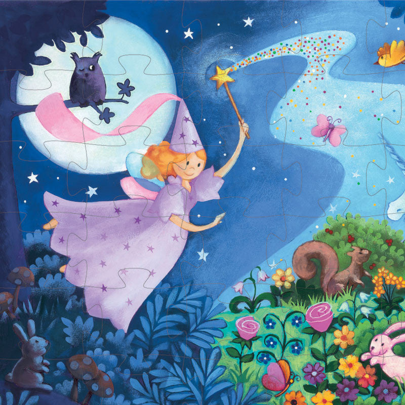 Djeco silhuetpuslespil, fe - 36 brikker