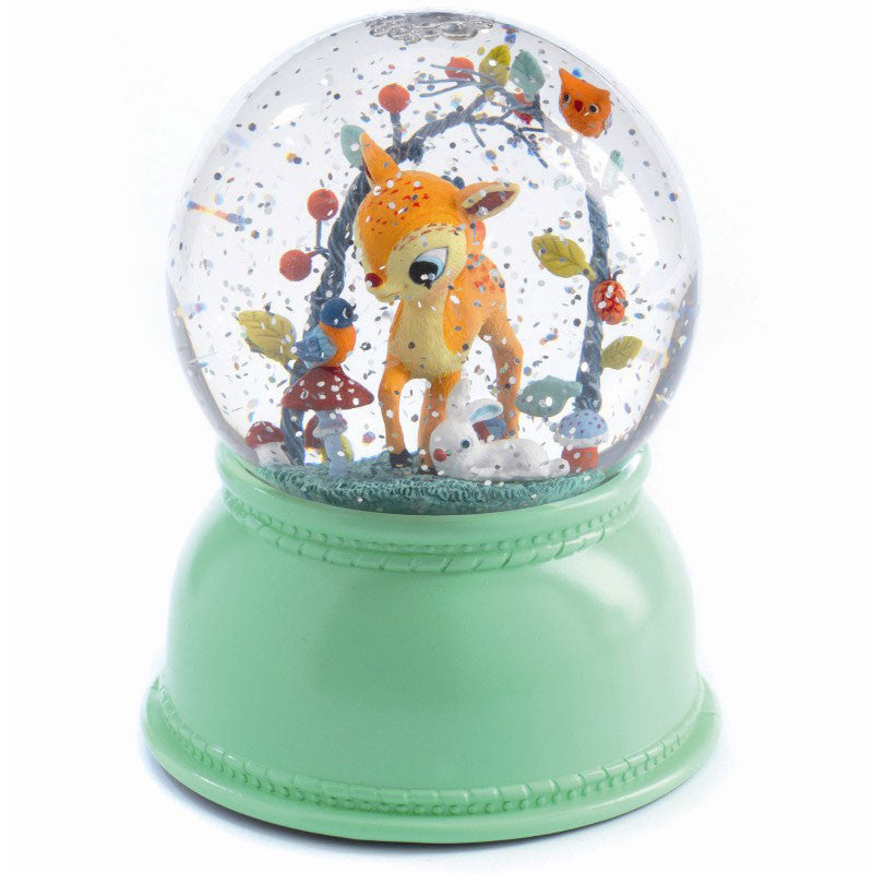 Djeco snekugle med natlys, bambi