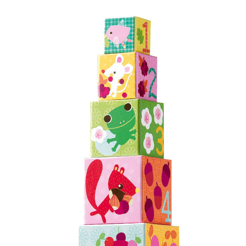 Djeco stabelklodser, Skoven