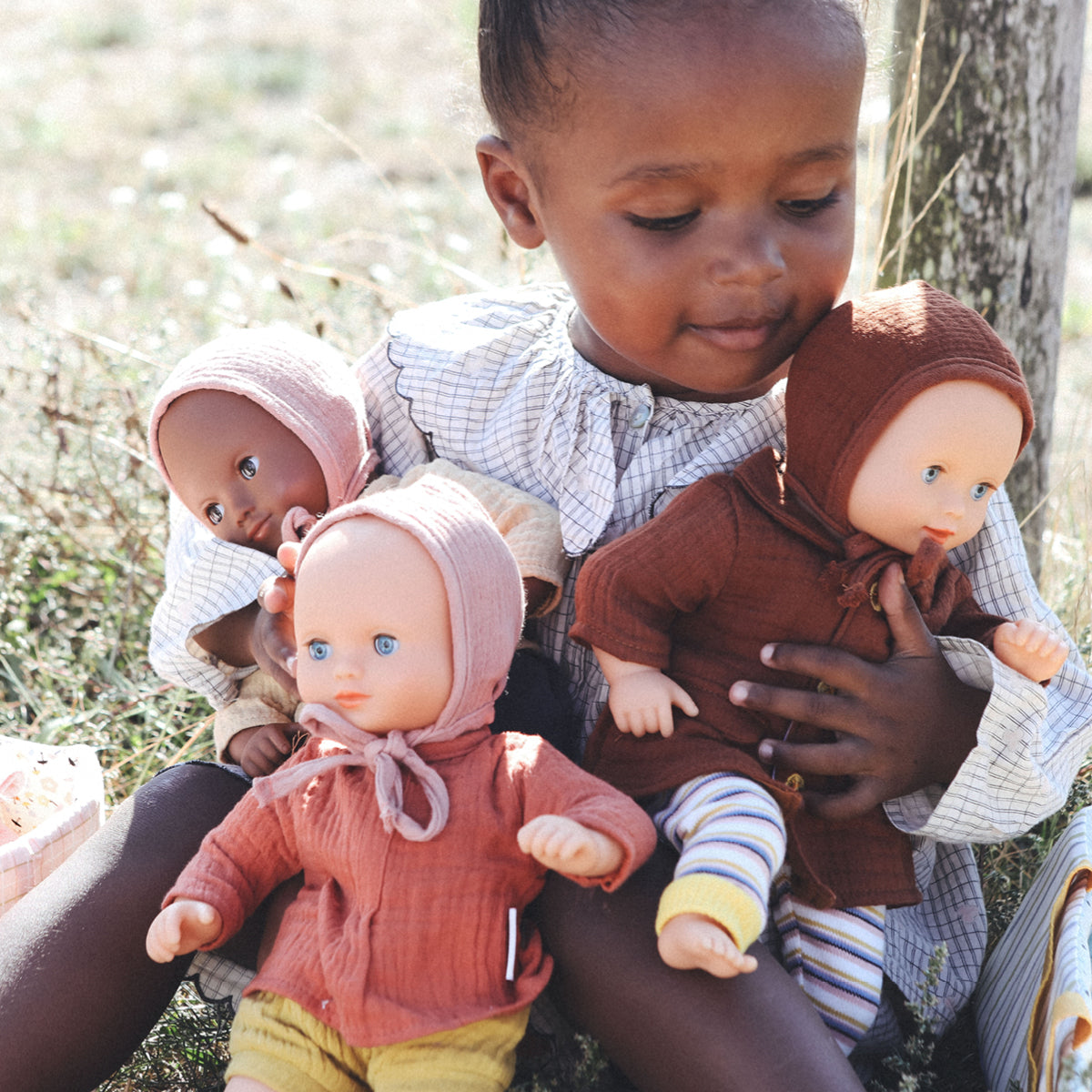 Djeco Pomea Doll, Lilas Rose