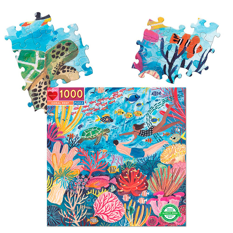Eeboo Puzzle, Beneath the Waves – 1000 Pieces