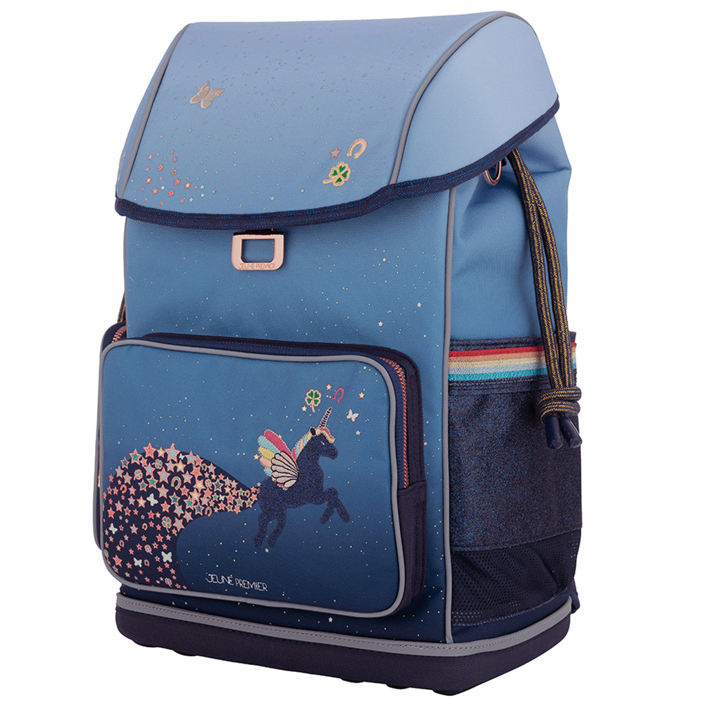 Jeune Premier Ergonomic Backpack, Unicorn Universe - Ages 6-10