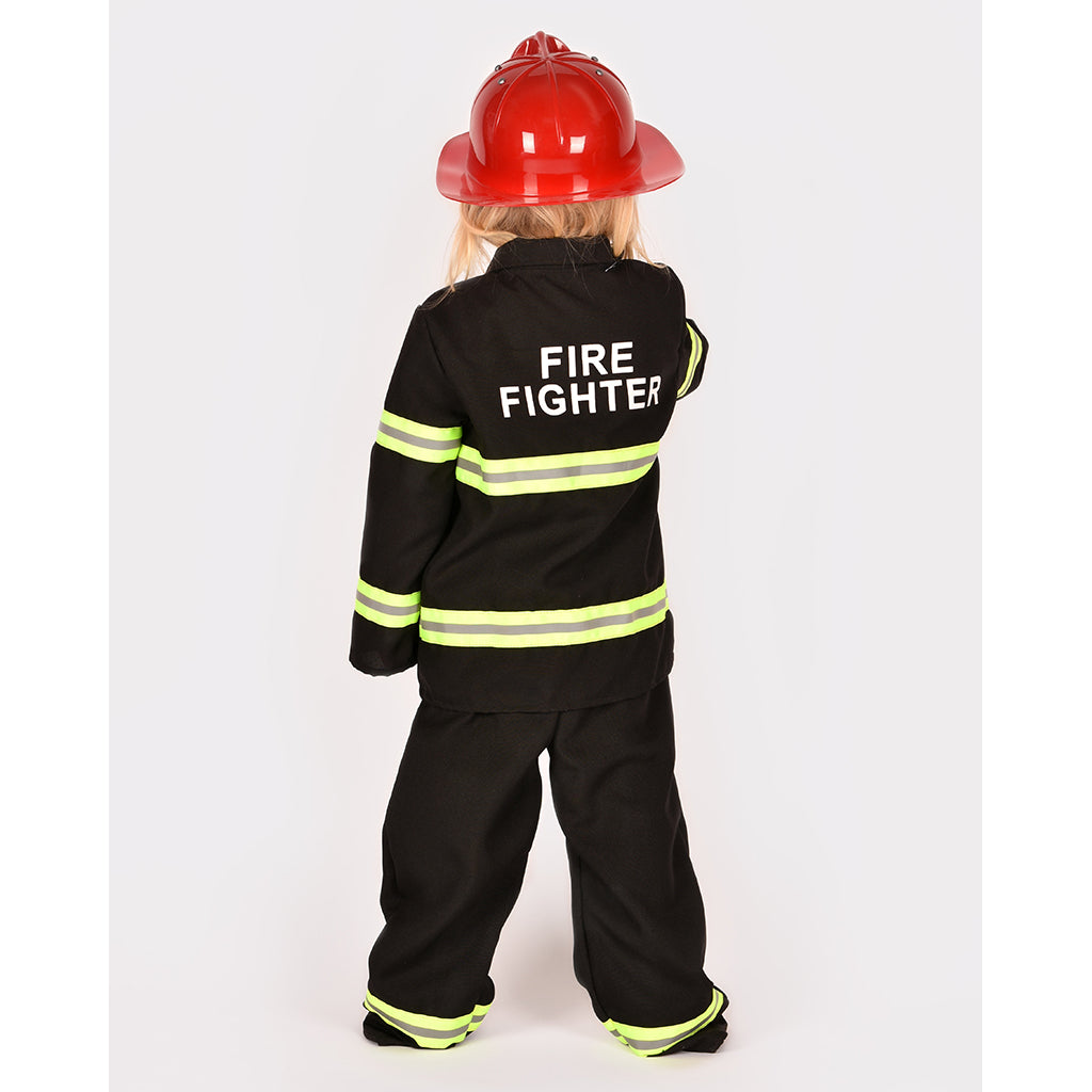Den Goda Fen Costume, Firefighter Outfit - Sizes 4-6 Years