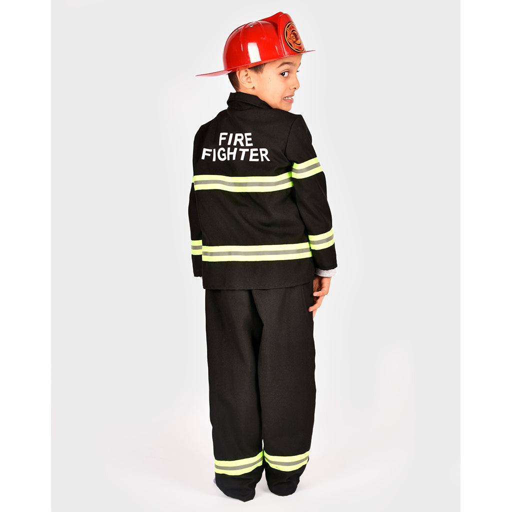 Den Goda Fen Costume, Firefighter Outfit - Sizes 4-6 Years
