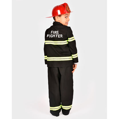Den Goda Fen Costume, Firefighter Outfit - Sizes 4-6 Years