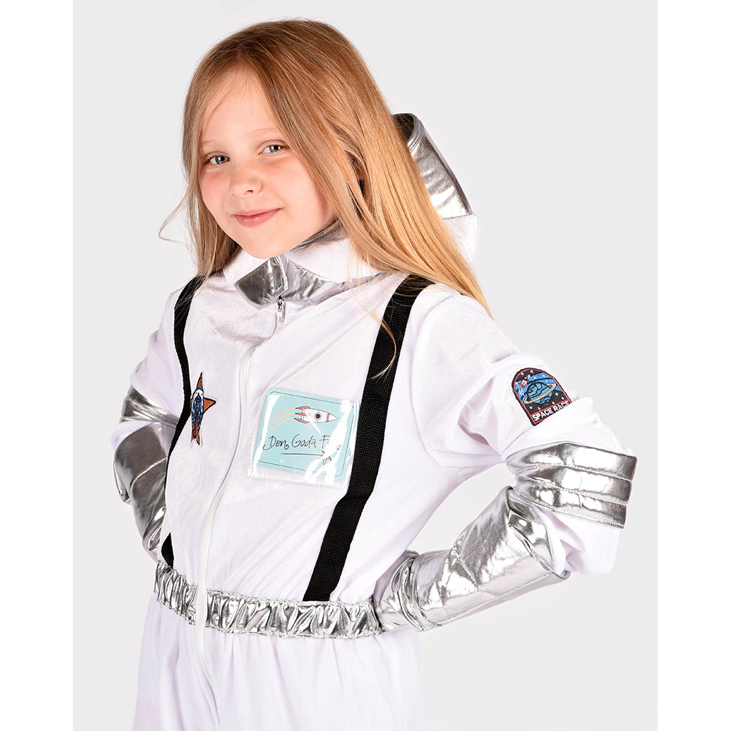 Den Goda Fen Costume, Astronaut Suit - Size 4-6 Years