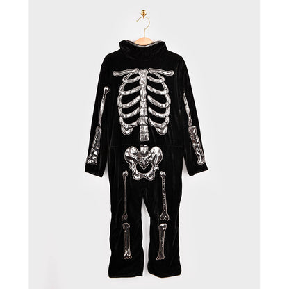 Den goda Fen Costume, Skeleton Jumpsuit – Ages 4-6