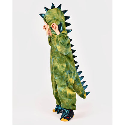 Den goda Fen Animal Costume, Dinosaur Jumpsuit – Ages 3-5