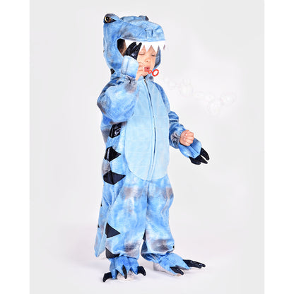 Den goda Fen Animal Costume, Dinosaur T-Rex Jumpsuit – Ages 3-5