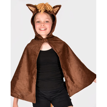 The Good Fairy Animal Costume, Horse Cape - Size 3-8 Years