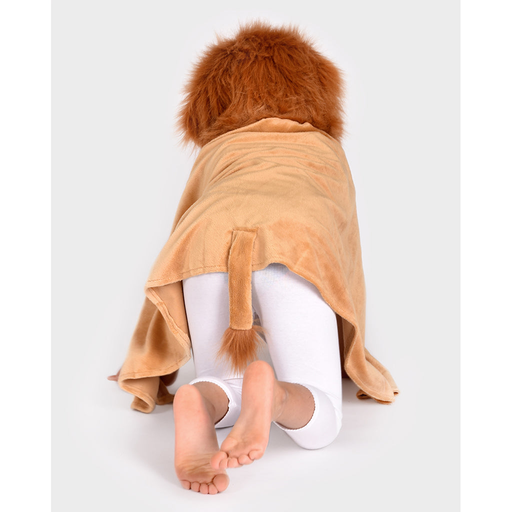 The Good Fairy Animal Costume, Lion Cape - Size 3-8 Years