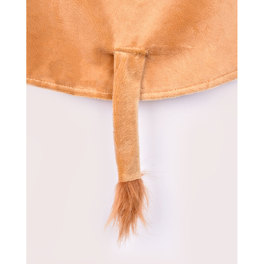 The Good Fairy Animal Costume, Lion Cape - Size 3-8 Years