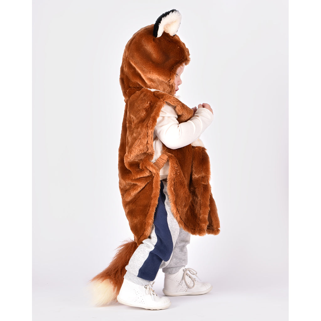 The Good Fairy Animal Costume, Fluffy Fox - Size 2-4 Years