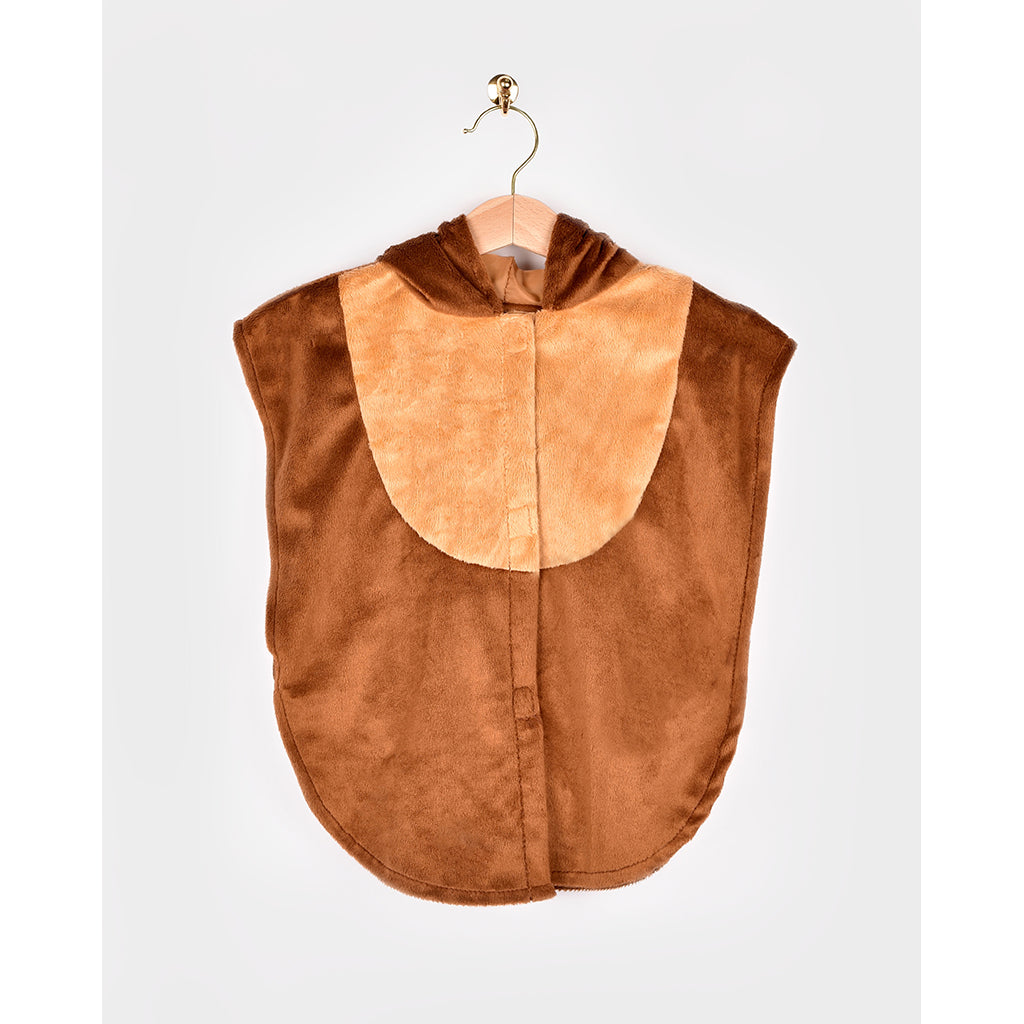 The Good Fairy Animal Costume, Bear Cape - Size 1-4 Years