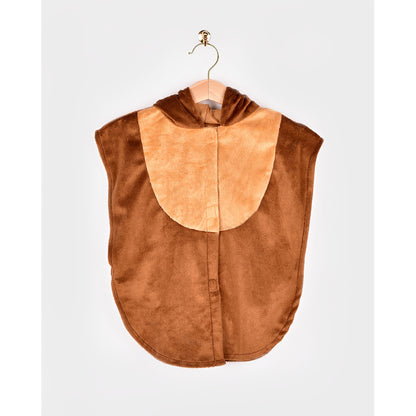 The Good Fairy Animal Costume, Bear Cape - Size 1-4 Years