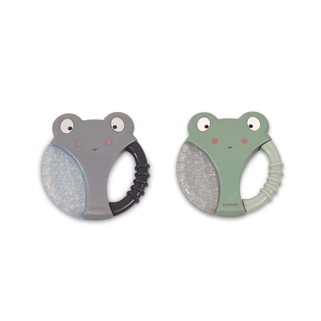 Filibabba Cooling Teething Rings - Frogs