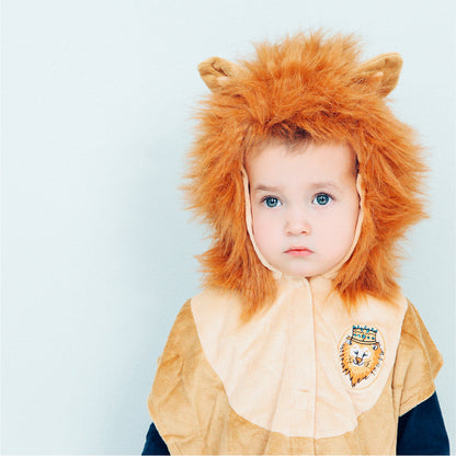 Animal Costume, Lion Cape - Size 92 cm