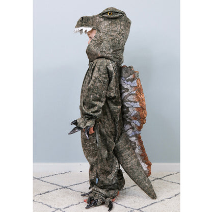 The Good Fairy Animal Costume, Dinosaur Spinosaurus Jumpsuit - Size 3-5 Years