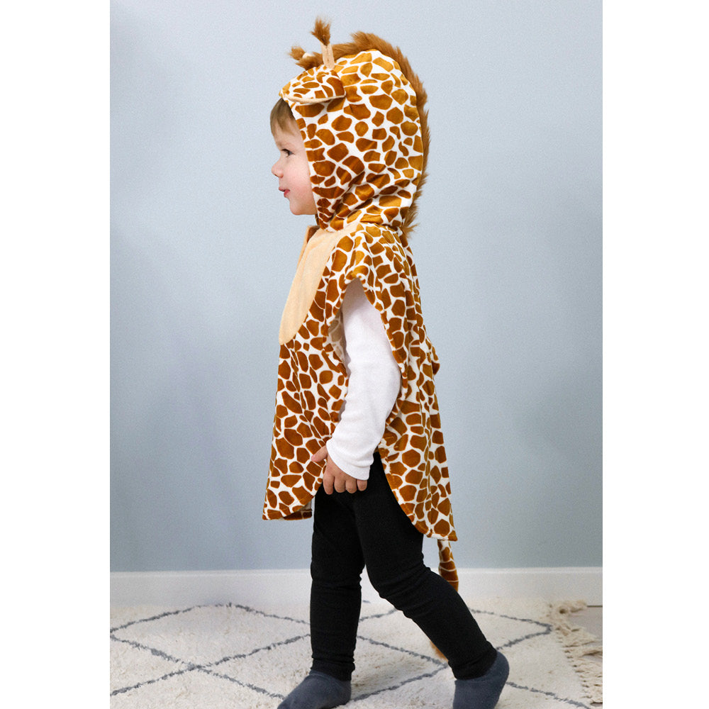The Good Fairy Animal Costume, Giraffe Cape - Ages 1-4 Years