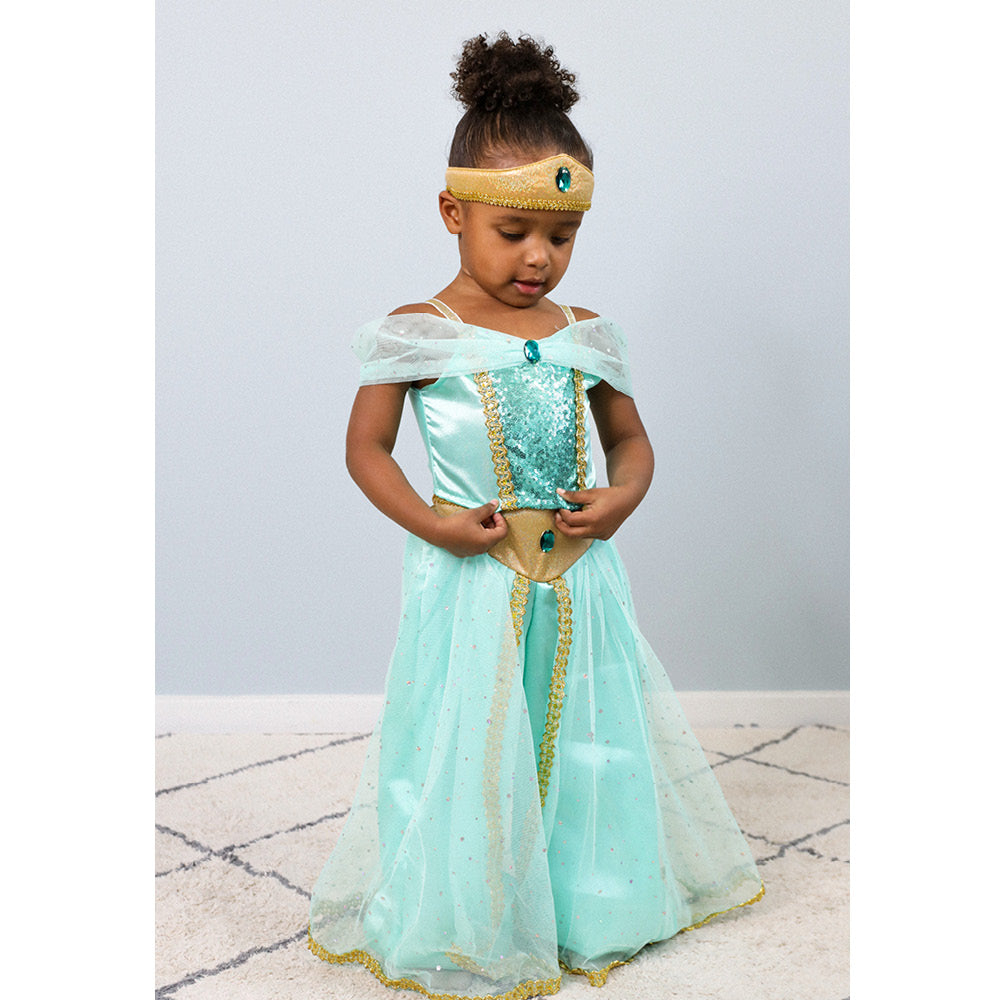 Great Pretenders Dress-Up, Princess Jasmin Costume – Ages 3-6
