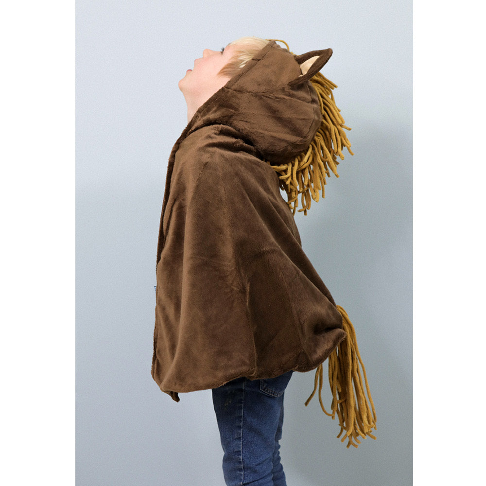 The Good Fairy Animal Costume, Horse Cape - Size 3-8 Years