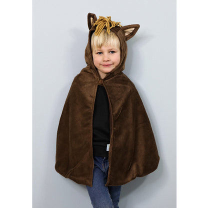 The Good Fairy Animal Costume, Horse Cape - Size 3-8 Years