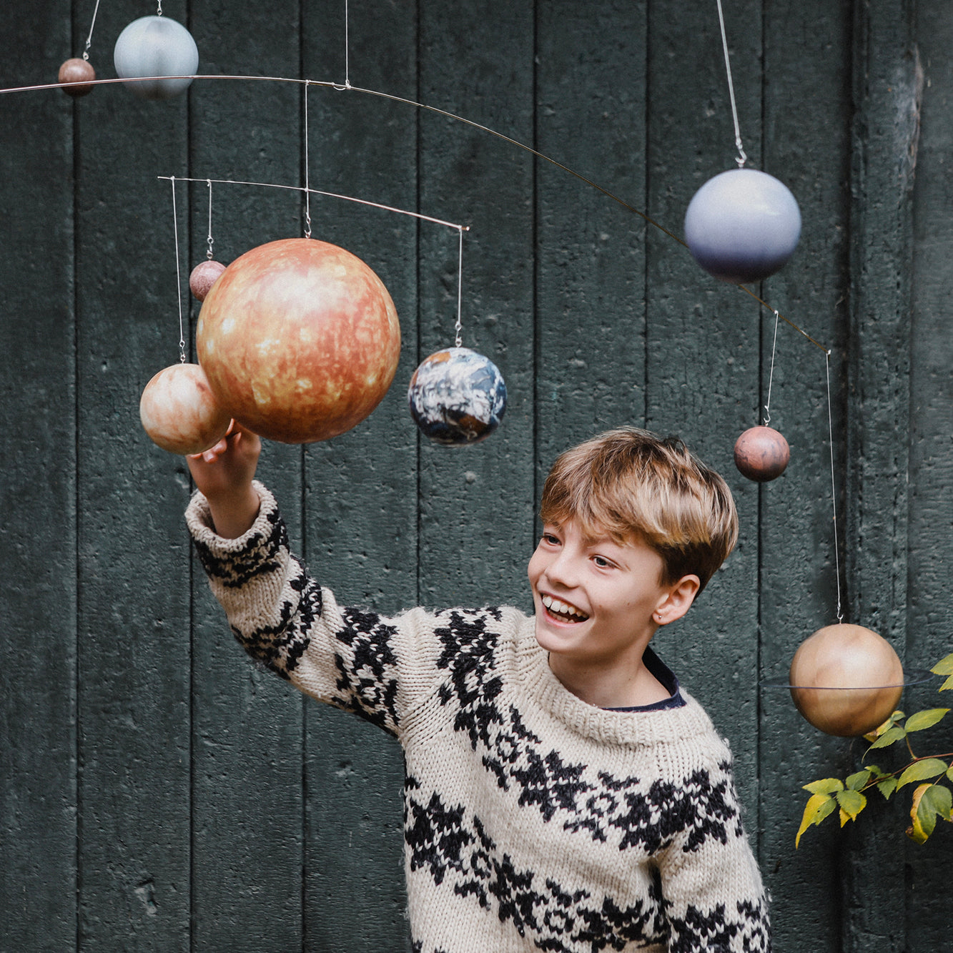 Mobile with Solar System