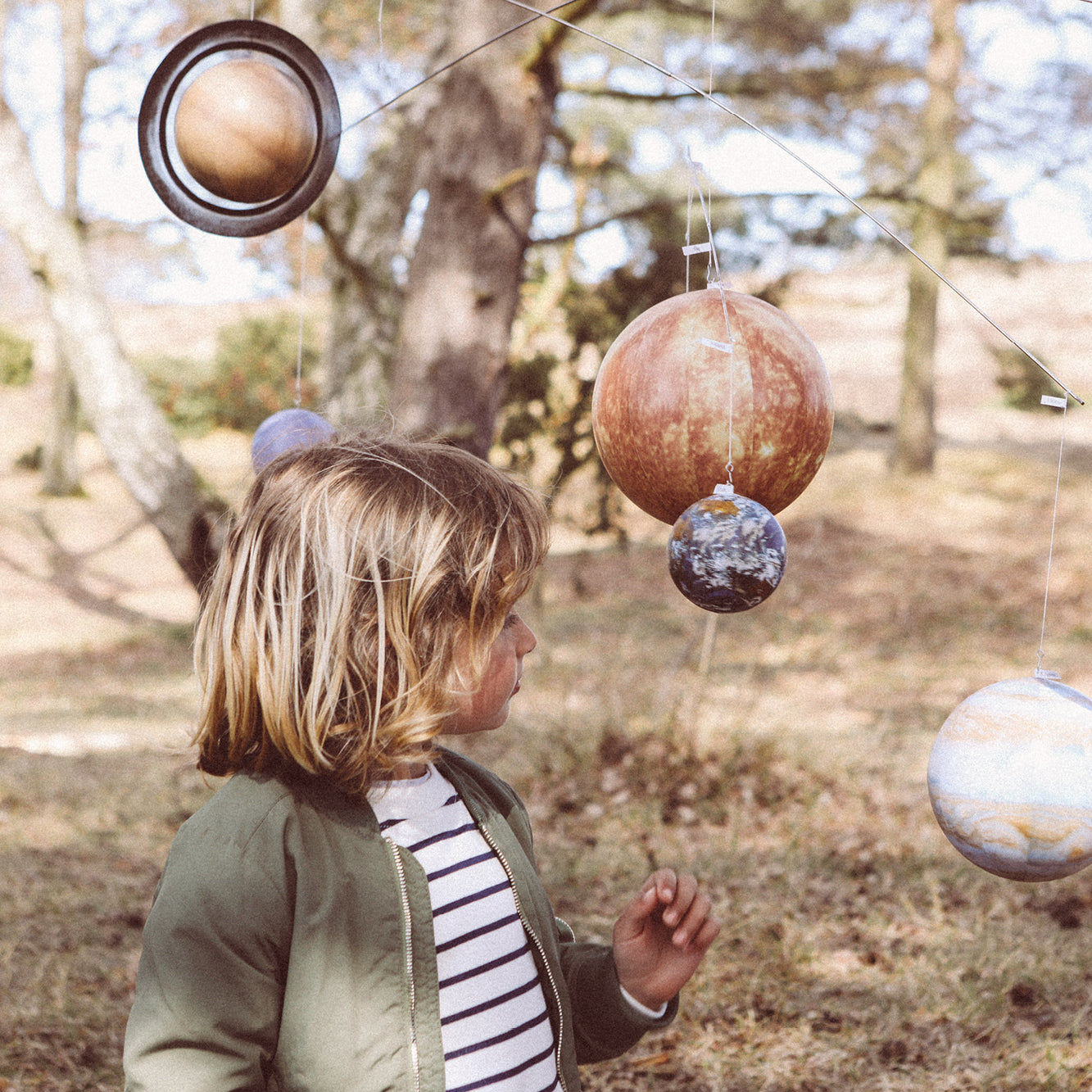 Mobile with Solar System