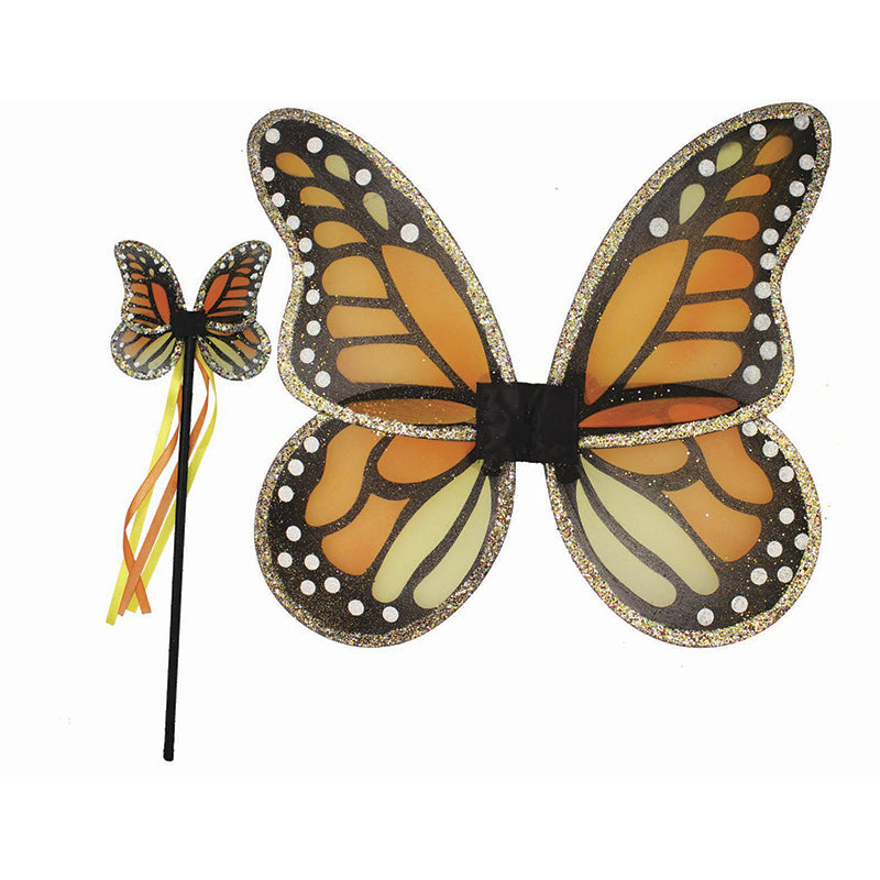 Great Pretenders udklædningstøj, sommerfuglevinger m. stav