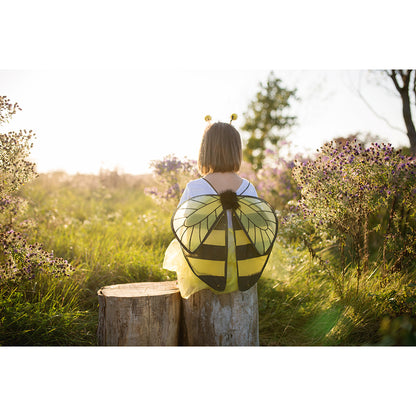 Great Pretenders Costume Outfit, Glitter Bumblebee Set - Size 4-6 Years