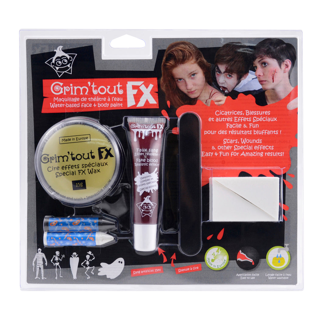 Grim Tout specielle effekter ansigtmaling