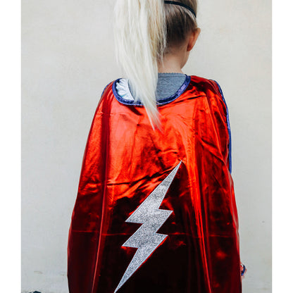 Great Pretenders Dress-Up Costume, Superhero Girl with Mask - Size 4-6 Years