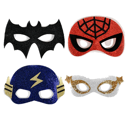 The Good Fairy Superhero Mask, 4 Assorted Variants