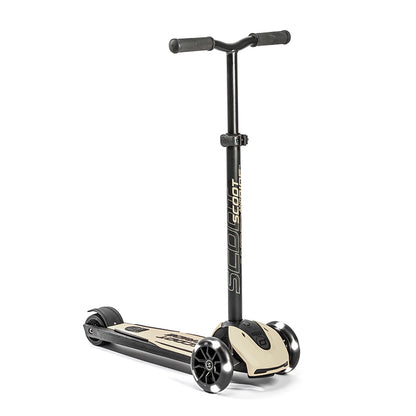 Scoot and Ride Highway Kick 5, Kick Scooter – LED Ash
