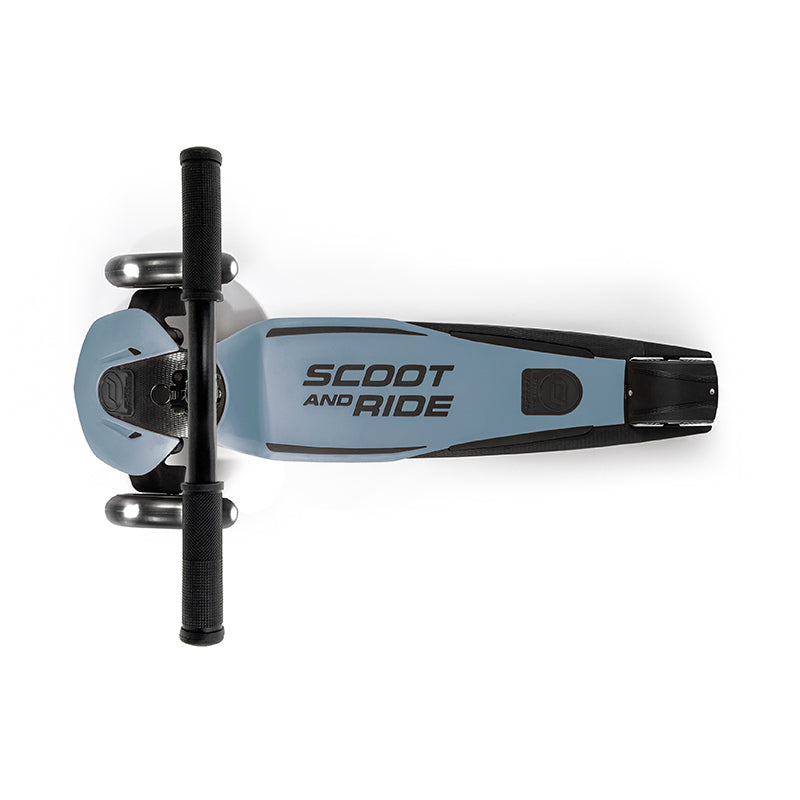 Scoot and Ride Highway Kick 5, Scooter - LED Steel
