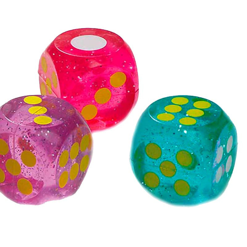 Hoppebold som terning