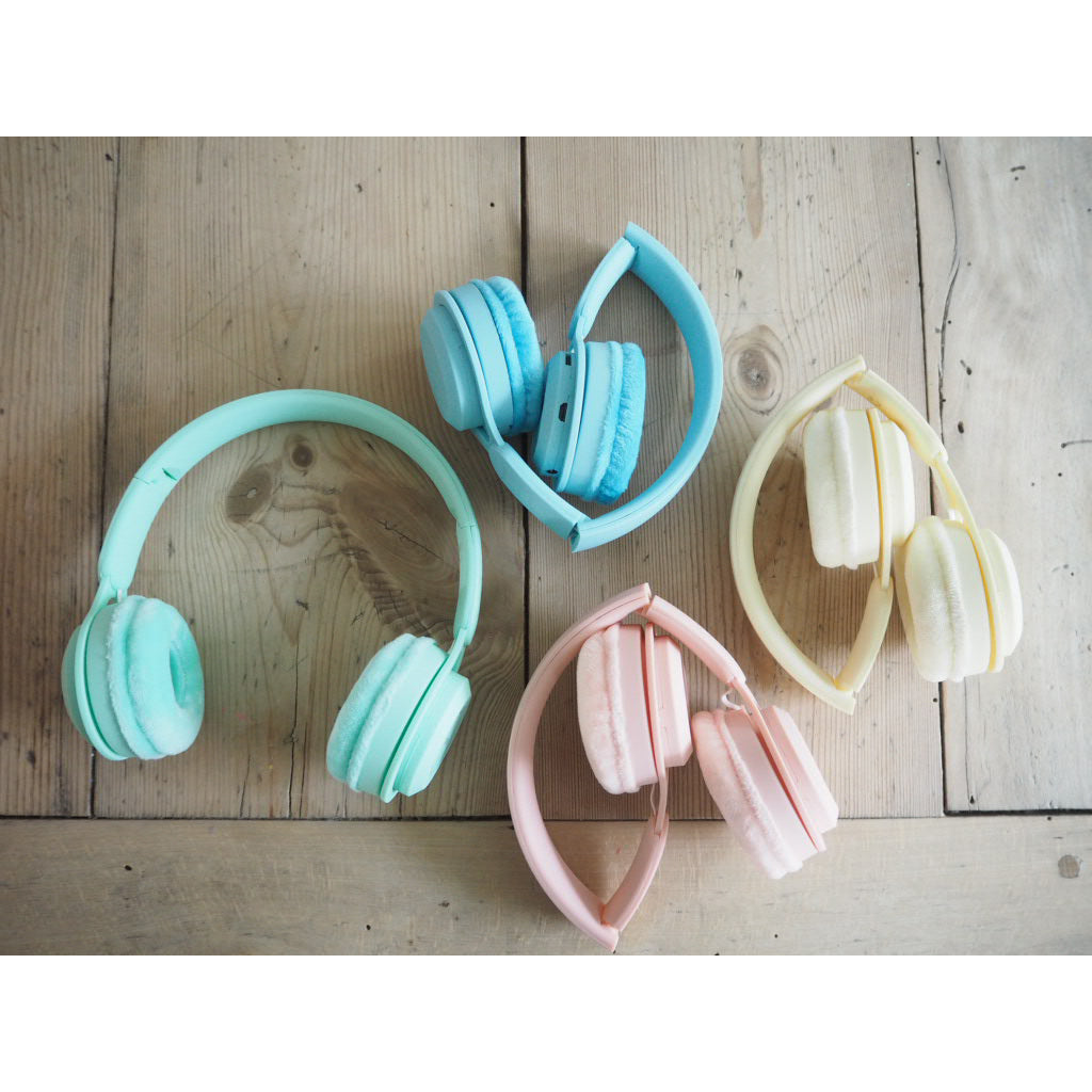 Lalarma Wireless Headphones with Max 85 dB, Rose Pastel