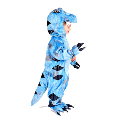 Den goda Fen Animal Costume, Dinosaur T-Rex Jumpsuit – Ages 3-5