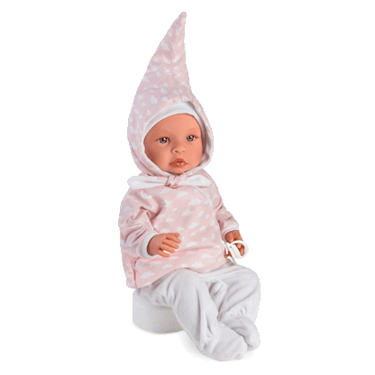 Así Leonora Nordisk babydukke, 46 cm