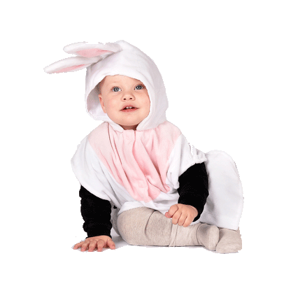 Den goda Fen Animal Costume, Bunny Cape – Ages 1–4
