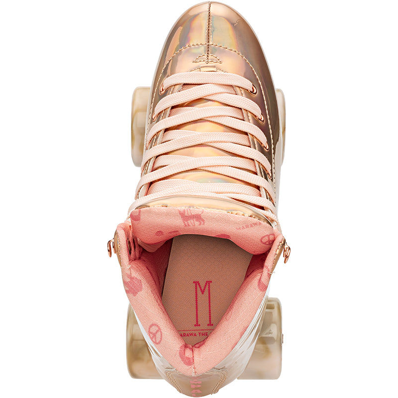 Impala Roller Skates for Kids, Marawa Rose Gold - Sizes 34-40