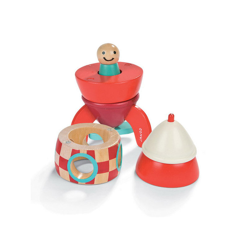 Janod rumraket med magneter, Mit første samlesæt