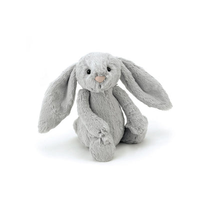 Jellycat Bamse, Bashful kanin, grå - 18 cm
